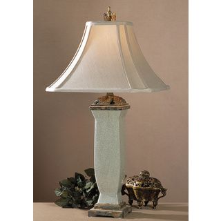 Reynosa Light Blue Grey Porcelain Table Lamp