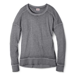 Mossimo Supply Co. Juniors Crew Neck Sweatshirt   Essential Gray S(3 5)