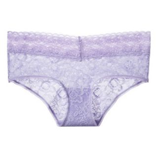 Gilligan & OMalley Womens All Over Lace Hipster   Lavender L