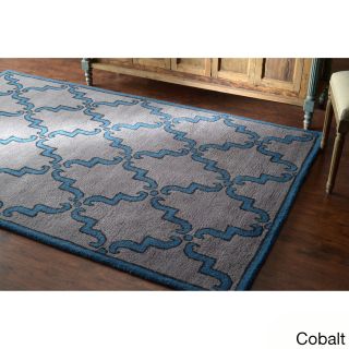 Nuloom Handmade Luna Marrakesh Trellis Wool Rug (5 X 8)