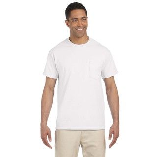 Gildan Mens Ultra Cotton Pocket Undershirts (pack Of 6)