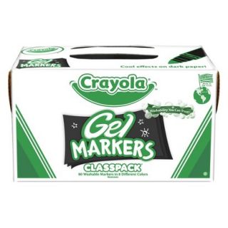 Crayola Gel Markers Classpack   80 Count