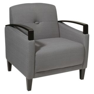 Upholstered Chair Office Star Main Street Chair   Charcoal
