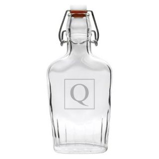 Personalized Monogram Glass Dispenser   Q