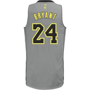 Los Angeles Lakers Kobe Bryant adidas NBA On Court Neon Swingman Jersey