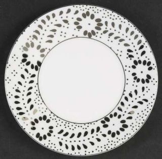 Wedgwood Jasper Conran Embroidered Bread & Butter Plate, Fine China Dinnerware  