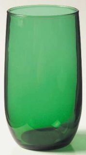 Anchor Hocking Forest Green 11 Oz Flat Tumbler   Forest Green,Glassware 40S 60