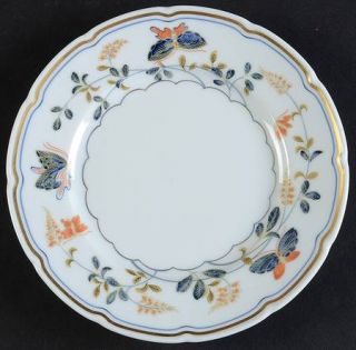 Ceralene Papillons Bread & Butter Plate, Fine China Dinnerware   Champlain Shape