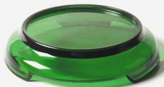 Anchor Hocking Forest Green Punch Bowl Stand   Forest Green,Glassware 40S 60S