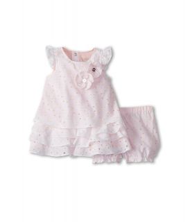 Armani Junior Eyelet Dress w/ Bloomer Girls Sets (Pink)
