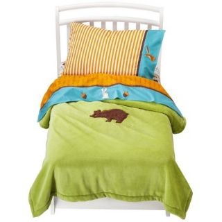 ZUTANOBLUE Into The Forest 4pc Toddler Bedding Set