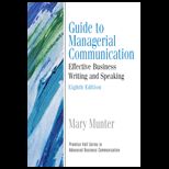 Guide to Managerial Communication