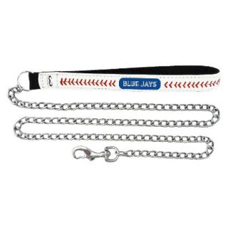 Toronto Blue Jays Baseball Leather 2.5mm Chain Leash   M