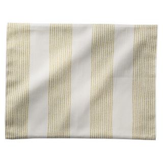Room Essentials Dot Stripe Placemat Set of 4   Green