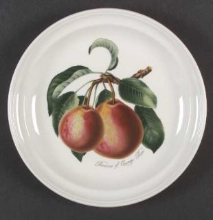 Portmeirion Pomona Dinner Plate, Fine China Dinnerware   Fruit And Flowers,White