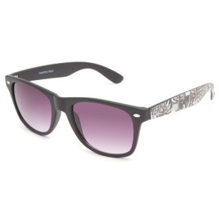 Aloha Pineapple Skull Sunglasses Black/White One Size For Men 2340611