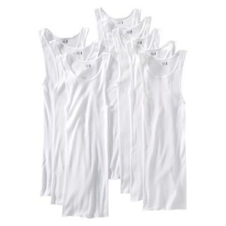 Fruit of the Loom Mens A Shirt 8Pack   White M