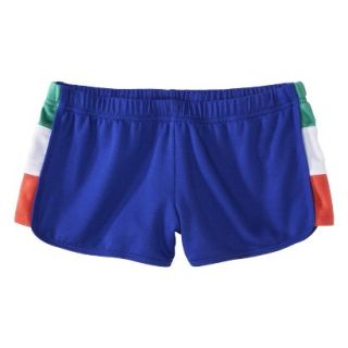 Mossimo Supply Co. Juniors Colorblock Knit Short   Royal Blue XS(1)