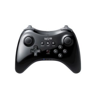 Nintendo Wii U Pro Controller   Black (Nintendo Wii U)