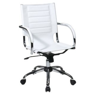 Office Chair Office Star Trinidad Desk Chair   White