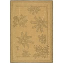 Indoor/ Outdoor Natural/ Gold Rug (4 X 57)