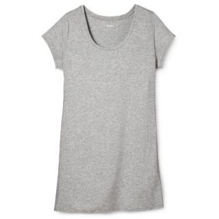 Mossimo Supply Co. Juniors Plus Size Tee Shirt Dress   Gray 2X