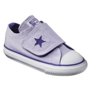 Toddler Girls Converse One Star One Strap Sneaker   Purple 10