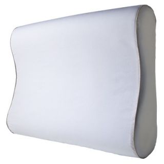 Sleep Innovations Gel Infused Memory Foam Contour Pillow   White (20)
