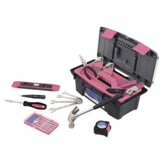 Apollo Tools 53 Pc. Household Tool Kit   Pink