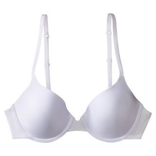 Gilligan & OMalley Womens Favorite Lightly Lined Demi Bra   True White 34A