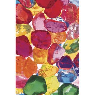 Colorful Stones Abstract Canvas Wall Art