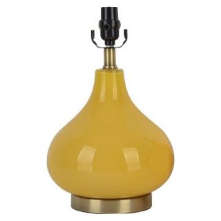 Threshold Medium Glass Gourd Lamp Base   Summer Wheat (Includes CFL Bulb)