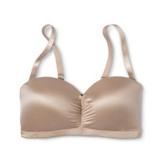 Self Expressions by Maidenform Womens Full Support Bandeau Bra 5053   Beige 42