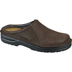 Naot Mens Bjorn Oily Brown Nubuck Shoes, Size 45 M   63211 E08