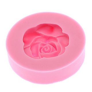 3D Rose Shaped Silicone Cookie Mold