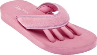 Womens Pedi Couture Spa   Pink Terry Cloth Sandals