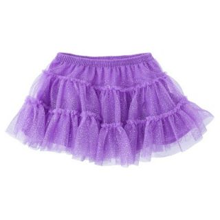Cherokee Infant Toddler Girls Full Glitter Skirt   Vibrant Orchid 2T