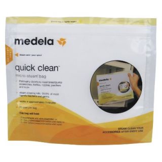 Medela 5ct Quick Clean Micro Steam Sterilizing Bags
