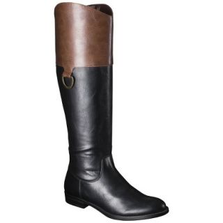 Womens Merona Karri Tall Boots   Black 6.5