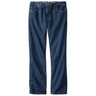 Dickies Mens Relaxed Straight Fit Flannel Lined Jean   Stone Washed Blue 38x34