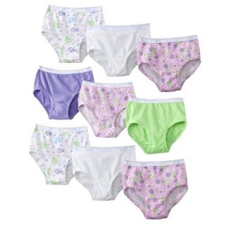 Fruit Of The Loom Girls 9 pack Brief Underwear   Assorted Colors 4