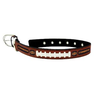 Oklahoma State Cowboys Classic Leather Large Football Collar