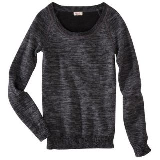 Mossimo Supply Co. Juniors Scoop Neck Sweater   Black XXL(19)