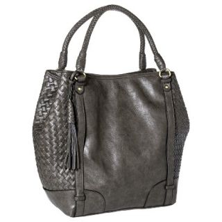 Merona Interweave Hobo Handbag   Gray