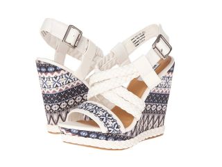 Not Rated Monaco Womens Wedge Shoes (White)