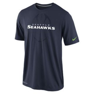 Nike Legend Football Icon (NFL Seattle Seahawks) Mens T Shirt   Navy