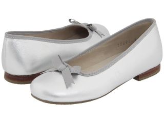 Elephantito Paris Flat Girls Shoes (Silver)