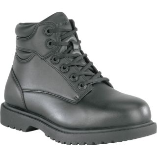 Grabbers Kilo 6In. Steel Toe EH Work Boot   Black, Size 9, Model G0019