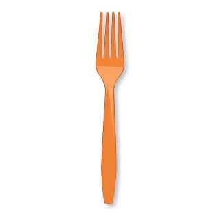 Sunkissed Orange (Orange) Forks