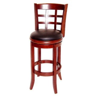 Counter Stool Boraam Industries Kyoto Counter Stool   Red Brown (Cherry)